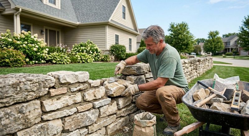 Brick Fence Repair