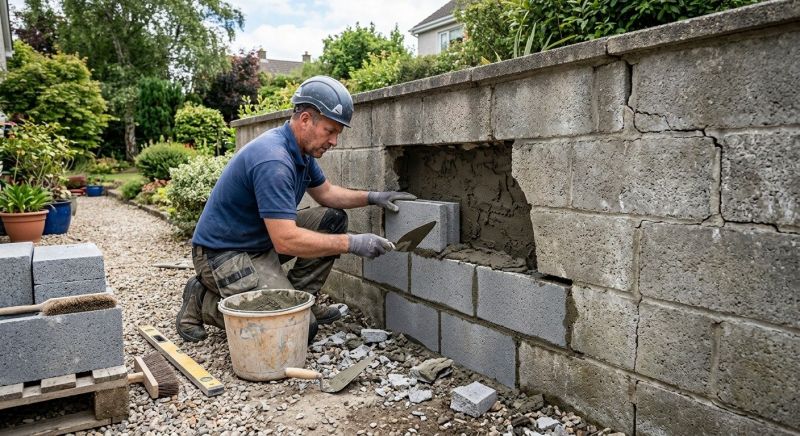 Block Wall Repair in Nokomis, FL