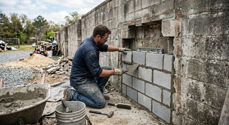 Block Work Repair in Venice, FL