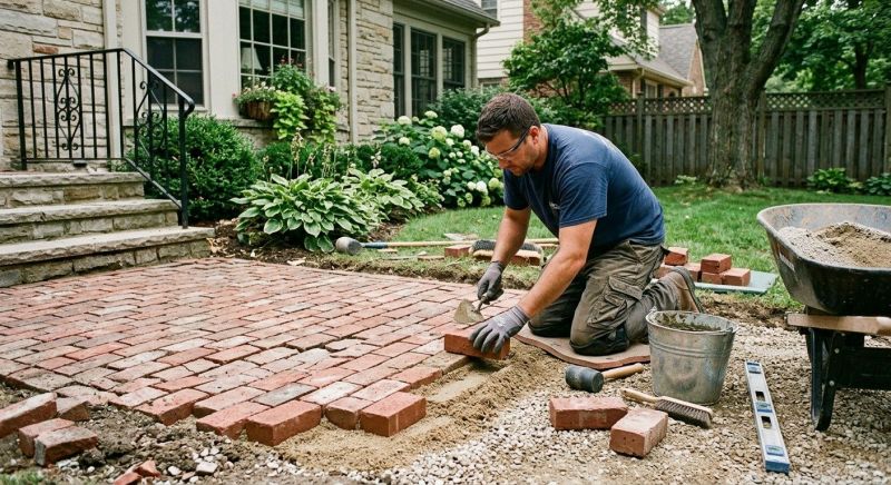 Brick Flatwork Repair in Venice, FL