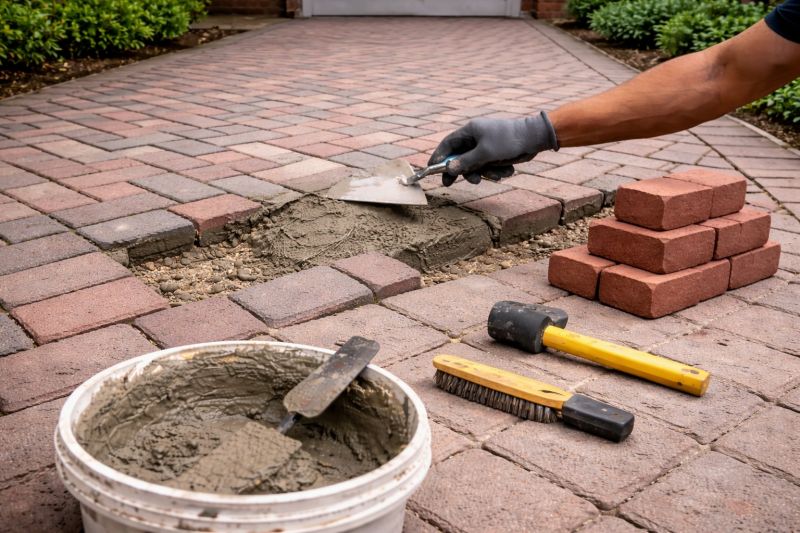 Brick Flatwork Repair in Myakka City, FL
