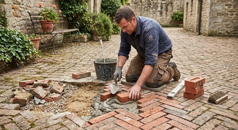 Brick Flatwork Repair in Sarasota, FL