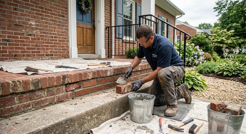 Brick Stairs Repair in Englewood, FL