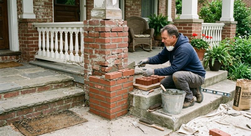 Brick Stairs Repair in Rotonda West, FL