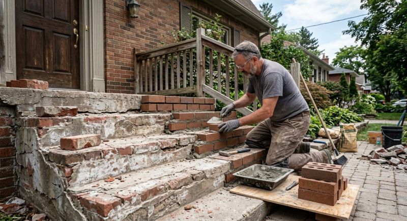 Brick Steps Repair in Venice, FL