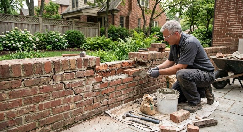 Brick Wall Repair in Nokomis, FL
