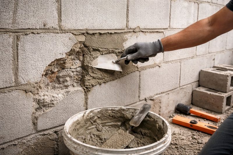 Cinder Block Wall Repair in Charlotte County, FL