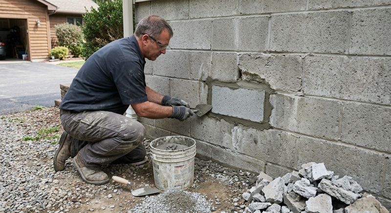 Cinder Block Wall Repair in Rotonda West, FL