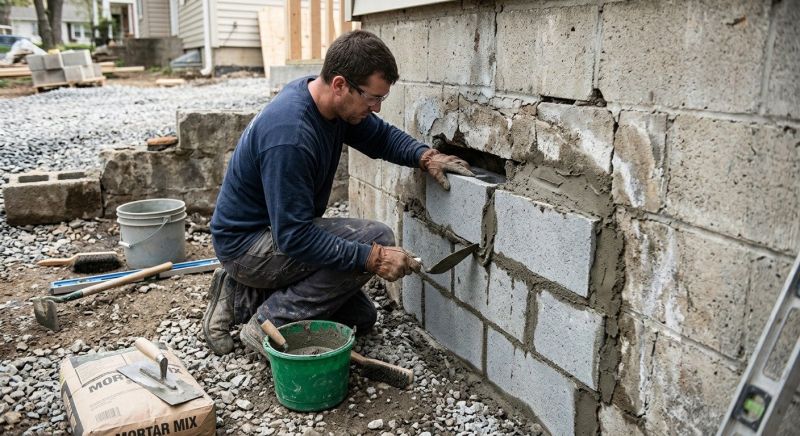 Concrete Block Repair in Sarasota, FL