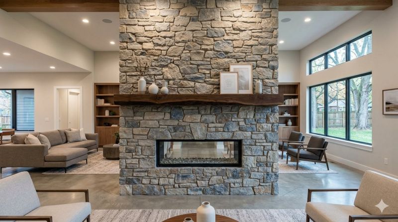 Stone Chimney Installation in Englewood, FL