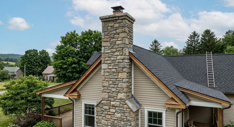 Stone Chimney Installation in Sarasota County, FL